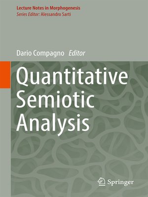 cover image of Quantitative Semiotic Analysis